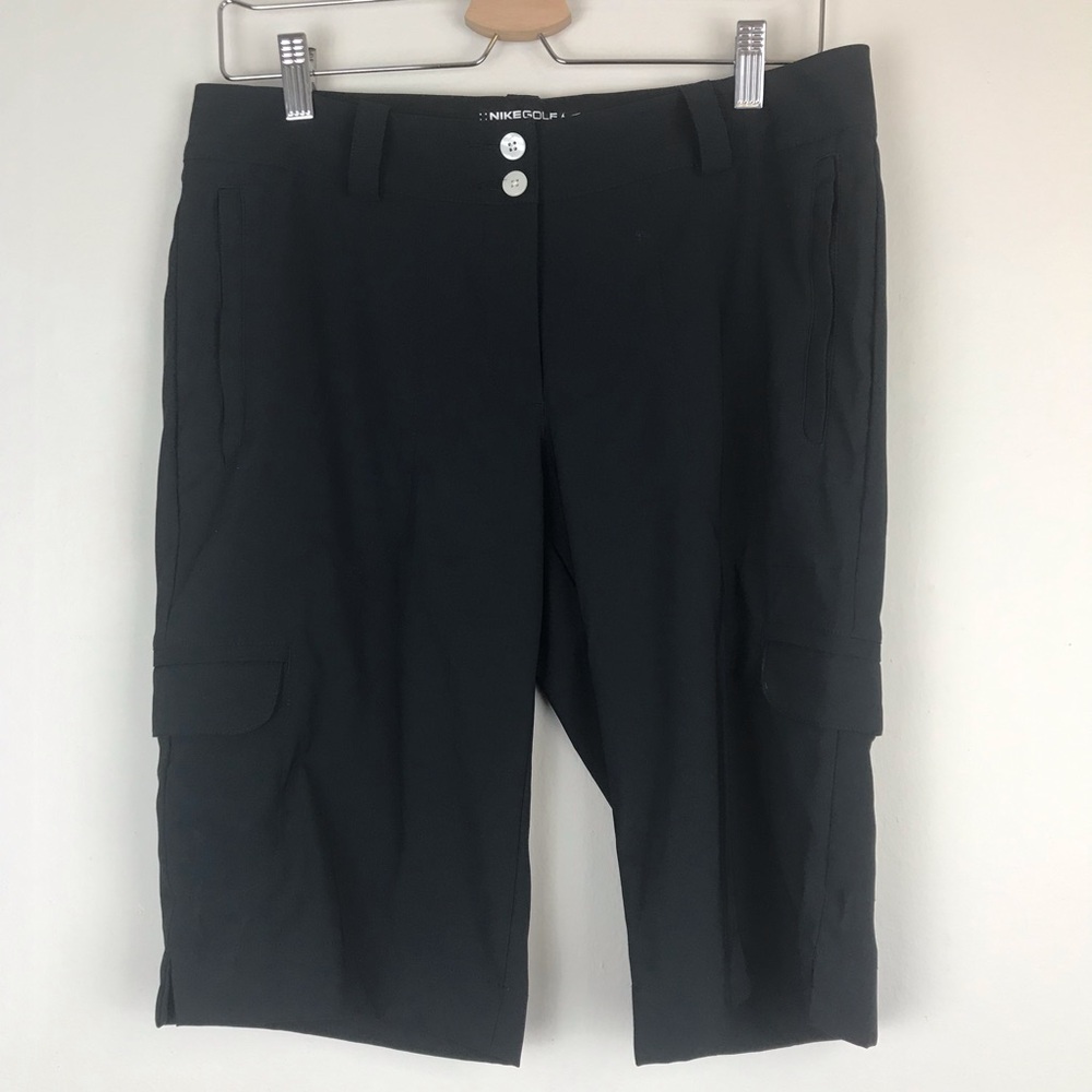 Nike Golf Tour Performance Dri-Fit Black Shorts Size 6